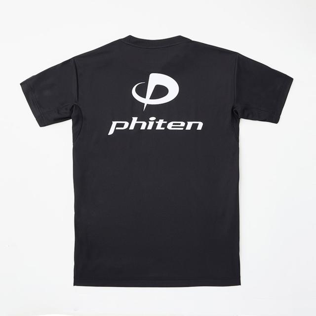 ファイテンTシャツ　4点セット ファイテン(PHITEN)バレーボール 半袖 RUKUシャツ ブラック 白