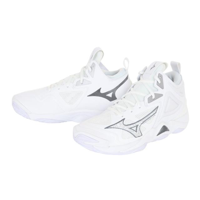 ミズノ　バレーボールシューズ　23cm ウエーブモーメンタム 在庫限りセール】ミズノ(mizuno) バレーボールシューズ ウエーブ