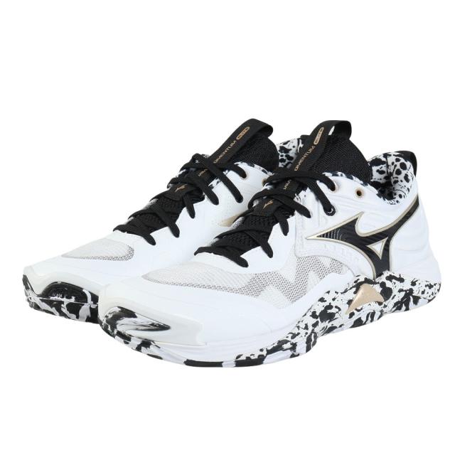 ミズノ(MIZUNO)バレーボールシューズ ウエーブモーメンタム エリート V1GA251241(Men’s、Lady’s)