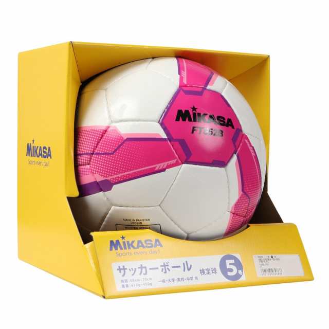 ミカサ(MIKASA)サッカーボールALMUND 検定球5号 手縫い FT552B-PV(Men’s、Lady’s)の通販は
