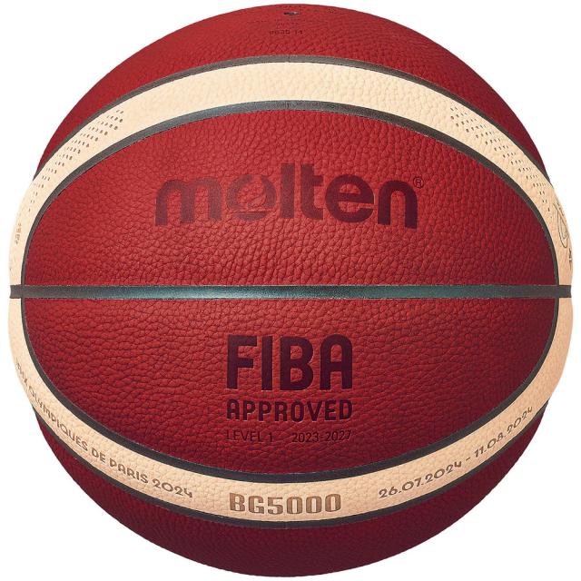 モルテン(molten)バスケットボール 6号球 検定球 Paris 2024 公式試合  