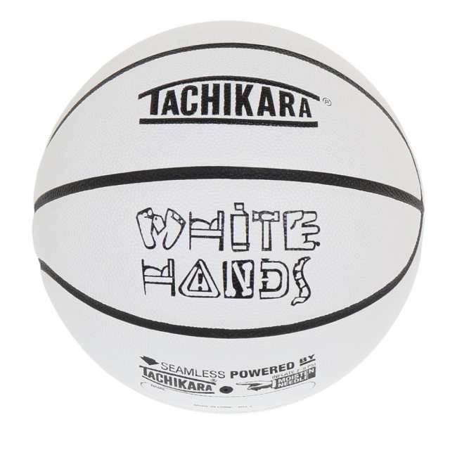 タチカラ(TACHIKARA)ジュニア バスケットボール 5号球 WHITEHANDS