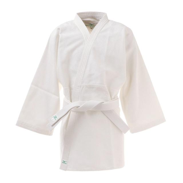 ミズノ(MIZUNO)柔道 愛校 正課用 上下セット 晒 22JG5A9001(Jr)_1