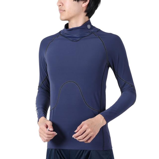 スキンズ(SKINS)SERIES 3 メンズ サーマル ロングスリーブトップ 181-20312-098(Men’s)