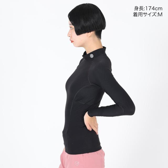 【ポイント10％！】スキンズ(SKINS)長袖Tシャツ レディース 保温 インナー SERIES-3  防寒タイプ 182-20312-019(L…_2