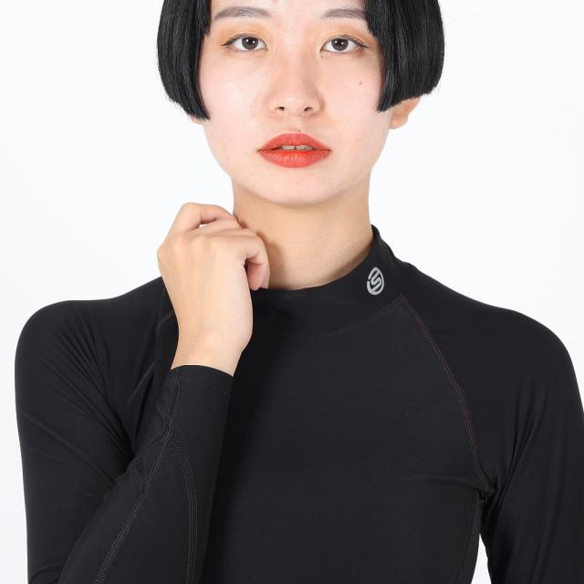 【ポイント10％！】スキンズ(SKINS)長袖Tシャツ レディース 保温 インナー SERIES-3  防寒タイプ 182-20312-019(L…_4