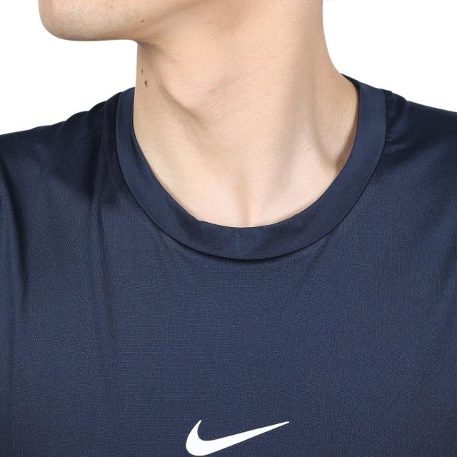 ナイキ(NIKE)タンクトップ 速乾 ネイビー ドライフィット ノースリーブ