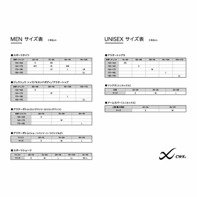 シーダブリュー・エックス(CWX)ワコール CW-X 着圧 スポーツインナー