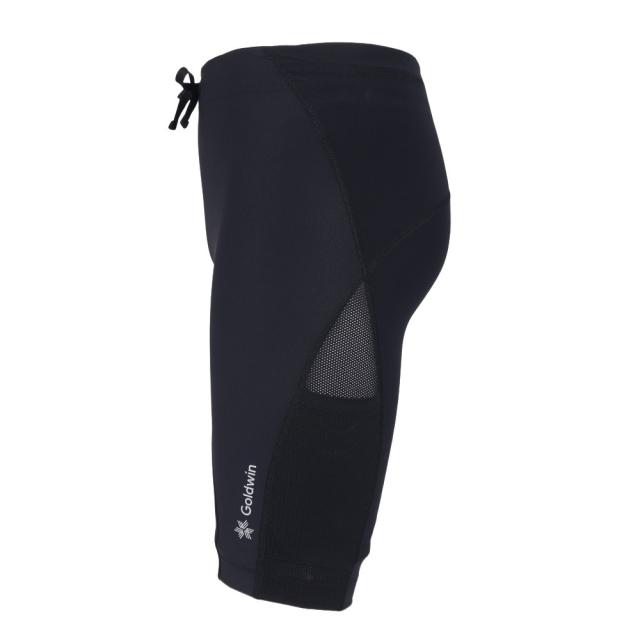 【ポイント5％！5/3 21:00〜22:59限定】シースリーフィット(C3fit)インパクトエアーカーゴハーフタイツ GC15152 BK(Men’s)_1