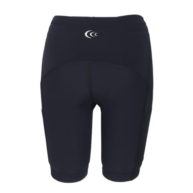 【ポイント5％！5/3 21:00〜22:59限定】シースリーフィット(C3fit)インパクトエアーカーゴハーフタイツ GCW15152 BK(Lady’s)_2