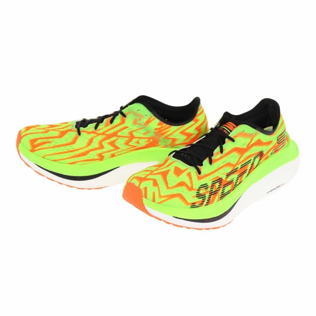 【ポイント10％！ 10/23 21:00〜22:59限定】スケッチャーズ(SKECHERS)ランニングシューズ ゴー ラン スピード ビースト グリーン 246062-