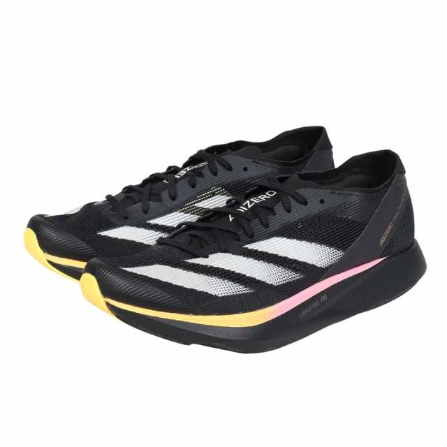 アディダス(adidas)ランニングシューズ アディゼロタクミセン10 ブラック ID2793 スニーカー 軽量 レース用ラン…