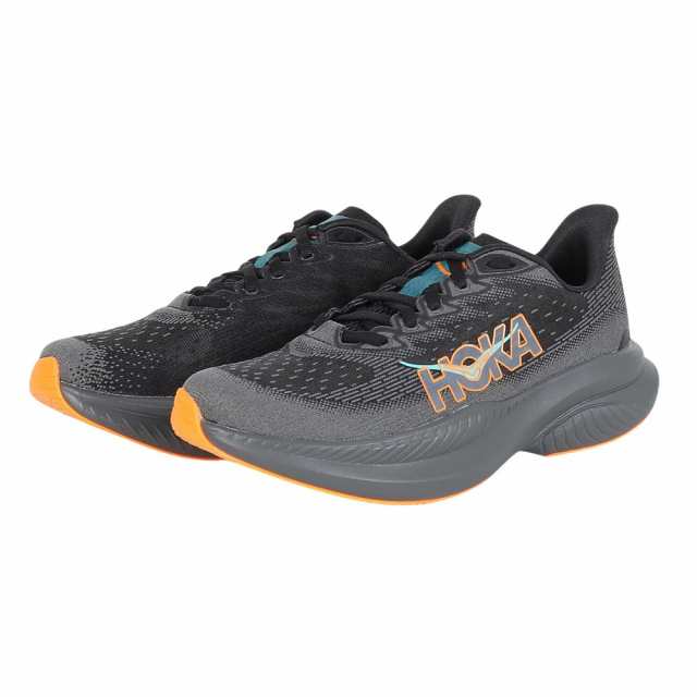 ホカ(HOKA)ランニングシューズ トレーニングシューズ 部活 Mach 6 1147790-BKLC(Men’s)