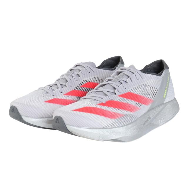 アディダス(adidas)ランニングシューズ アディゼロタクミセン10 M グレー IG1979 スニーカー トレーニング 部…