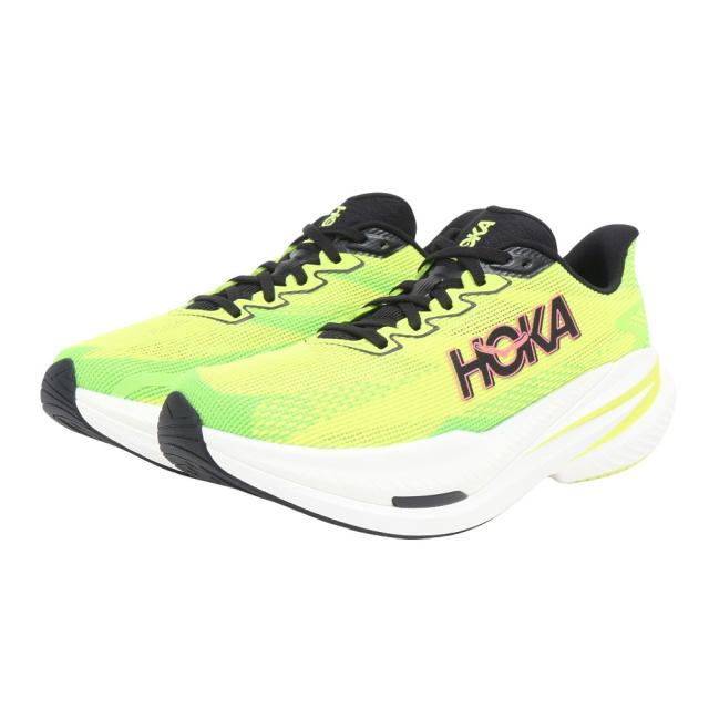 ホカ(HOKA)ランニングシューズ トレーニングシューズ 部活 マッハ X 3 ライム 1168720-NNHK スニーカー(…