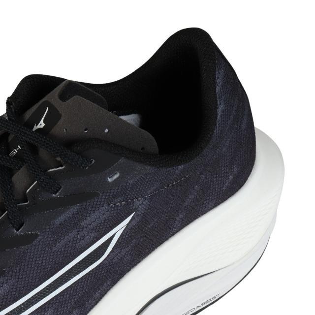 ミズノ(MIZUNO)ランニングシューズ 部活 ウエーブ リベリオン フラッシュ 3 ワイド ブラック ホワイト J1GC25…_8