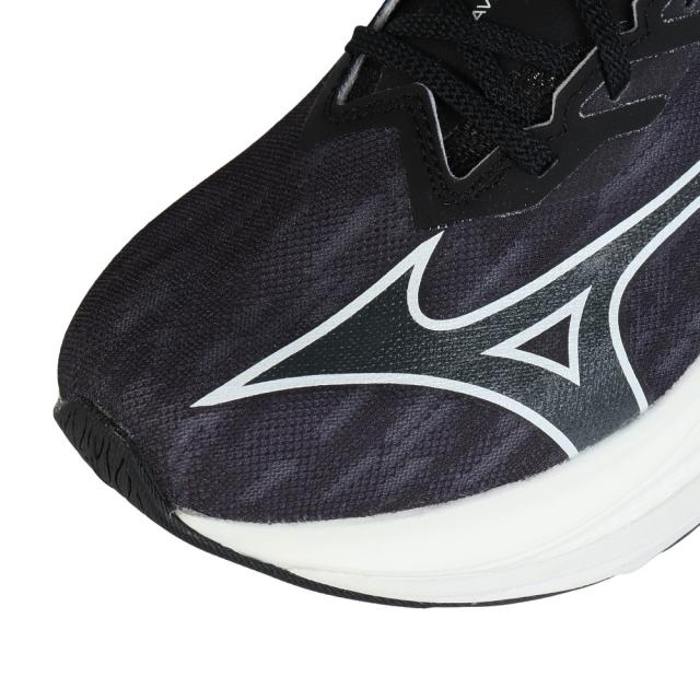 ミズノ(MIZUNO)ランニングシューズ 部活 ウエーブ リベリオン フラッシュ 3 ワイド ブラック ホワイト J1GC25…_9