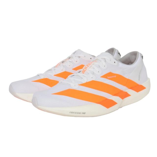 アディダス(adidas)ランニングシューズ トレーニングシューズ 部活 アディゼロ アディオス 9 ランニング ホワイト オ…