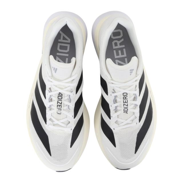 アディダス(adidas)ランニングシューズ トレーニングシューズ 部活 アディゼロ ボストン 13 M ホワイト ブラック …_1