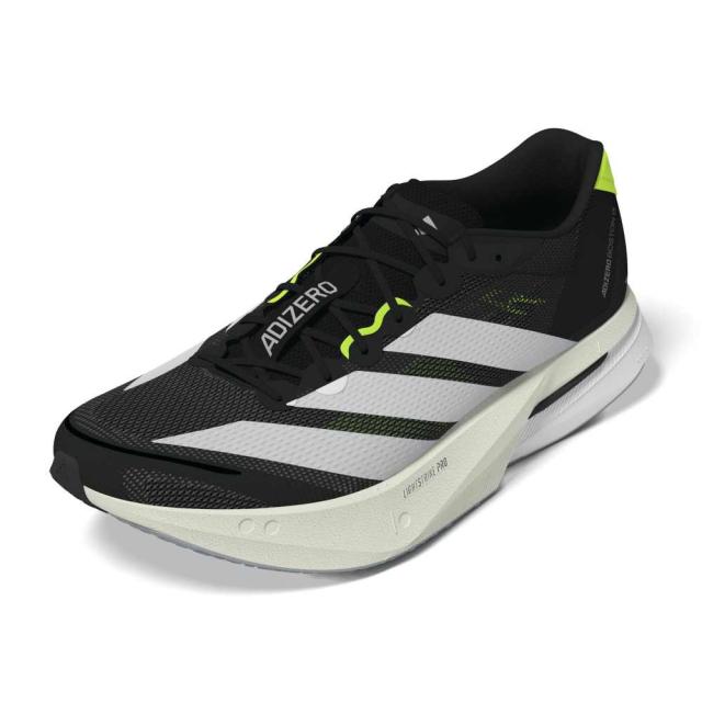 アディダス(adidas)ランニングシューズ トレーニングシューズ 部活 アディゼロ ボストン 13 ブラック ホワイト ON…