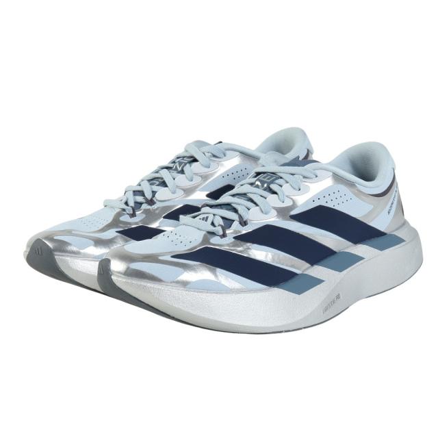 アディダス(adidas)ランニングシューズ トレーニングシューズ アディゼロ EVO SL EXO ライトブルー OSE14…