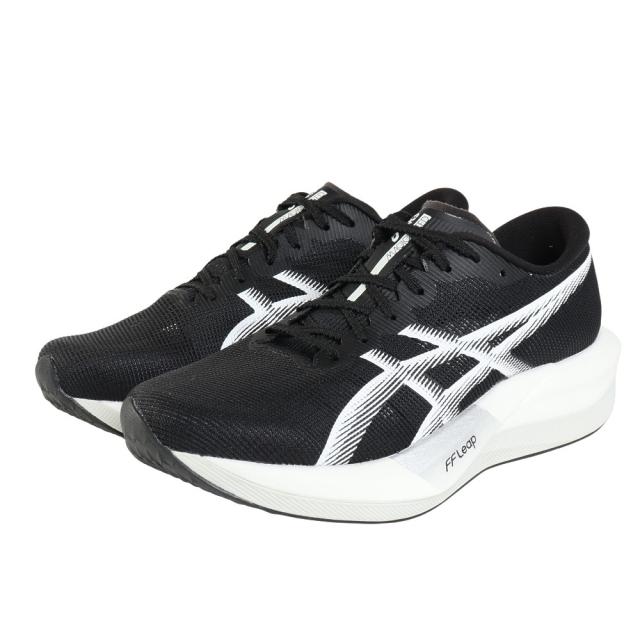アシックス(ASICS)ランニングシューズ トレーニングシューズ 部活 マジックスピード 5 ワイド ブラック 1013A18…
