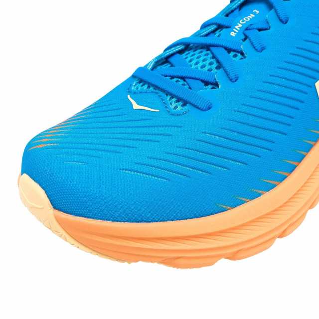 ホカ(HOKA)ランニングシューズ リンコン3 ブルー オレンジ 1119395