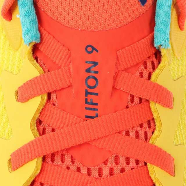 ホカ(HOKA)ランニングシューズ クリフトン 9 イエロー オレンジ