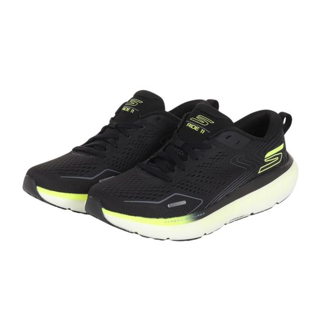 スケッチャーズ(SKECHERS)ランニングシューズ ジョギングシューズ GO RUN RIDE 11 246079-BKW(…