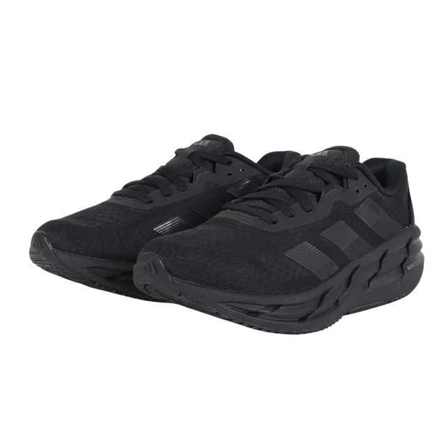 アディダス(adidas)ランニングシューズ アディスター3 ブラック ID6162 スニーカー クッション性 通気性 ジョギ…の通販は