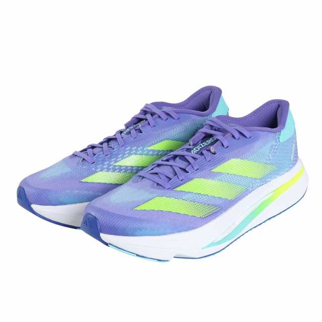 【ポイント15％！】アディダス(adidas)ランニングシューズ アディゼロSl2 ブルー IE3396 スニーカー 軽量 トレーニング リサイク…