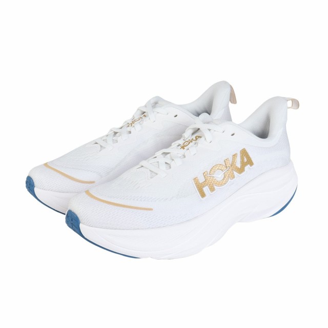 ホカ(HOKA)ランニングシューズ スカイフロー ホワイト 1155111-FTG スニーカー ジョギングシューズ 軽量 安定…