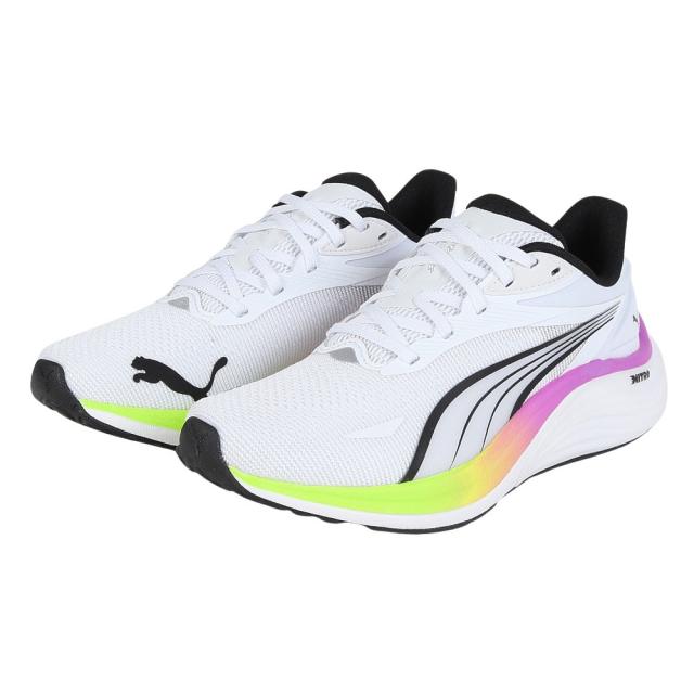 プーマ(PUMA)ランニングシューズ エレクトリファイニトロ4 ホワイト 31078906 スニーカートレーニング マラソン …