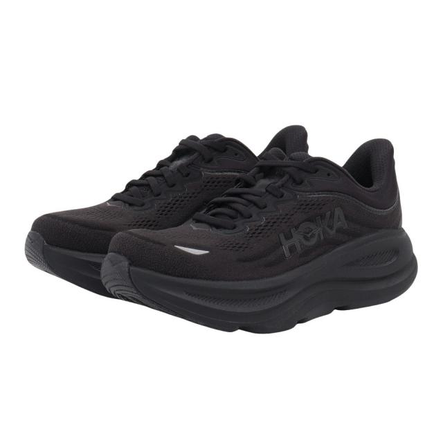 ホカ(HOKA)ランニングシューズ ジョギングシューズ ボンダイ9 エキストラワイド ブラック 1162015-BBLC スニ…