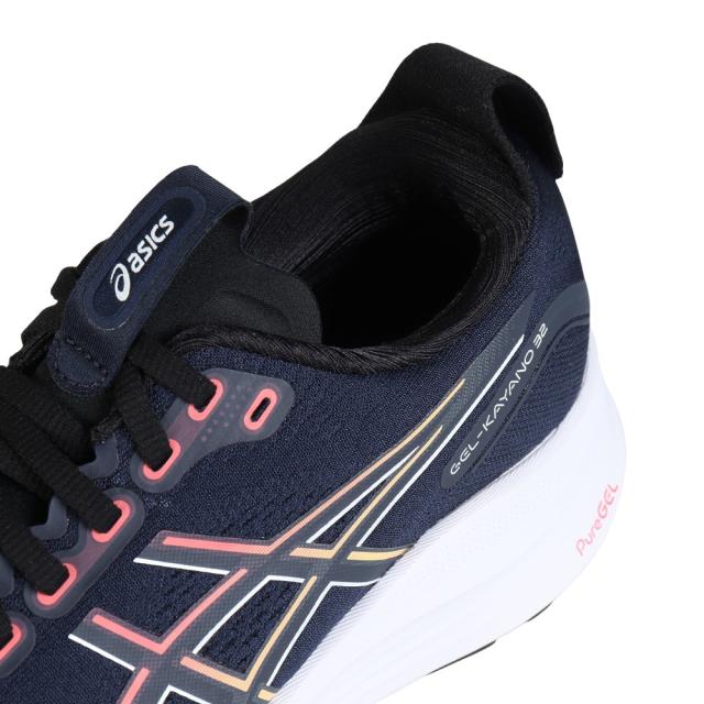 アシックス(ASICS)ランニングシューズ ジョギングシューズ GEL-KAYANO 32 WIDE ネイビー ブラック 10…_8