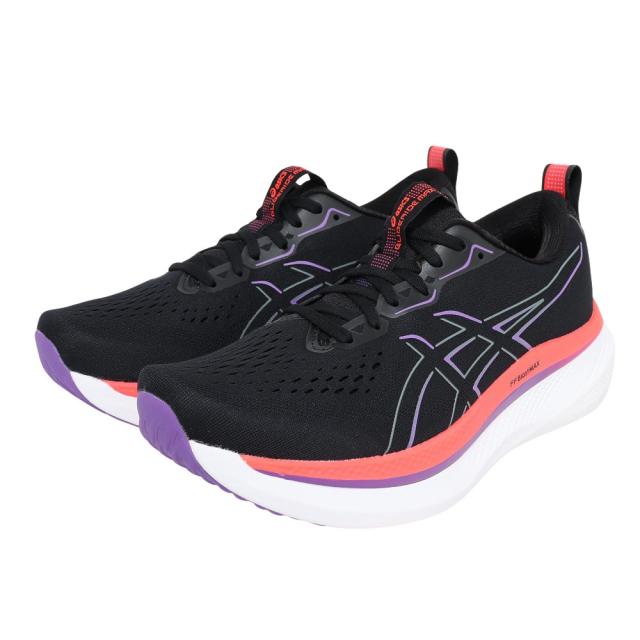 アシックス(ASICS)ランニング ジョギングシューズ グライドライド マックス ブラック レッド 1011B891.002(…