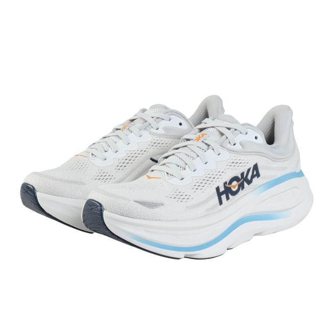 ホカ(HOKA)ランニングシューズ ジョギングシューズ ボンダイ 9 グレー 1162011-SSTC スニーカー(Men’s)
