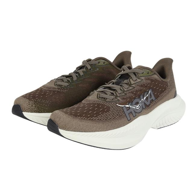 ホカ(HOKA)ランニングシューズ ジョギングシューズ マッハ 6 オリーブ 1147790-AFF スニーカー(Men’s)