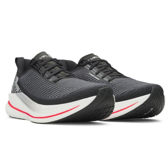 アンダーアーマー(UNDER ARMOUR)ランニングシューズ ジョギングシューズ ベロシティ SPD ブラック グレー 60…