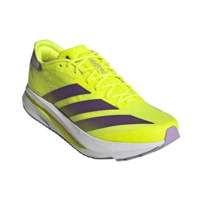 アディダス(adidas)ランニングシューズ ジョギングシューズ アディゼロ SL 2 フラッシュイエロー NMQ07-JQ3…