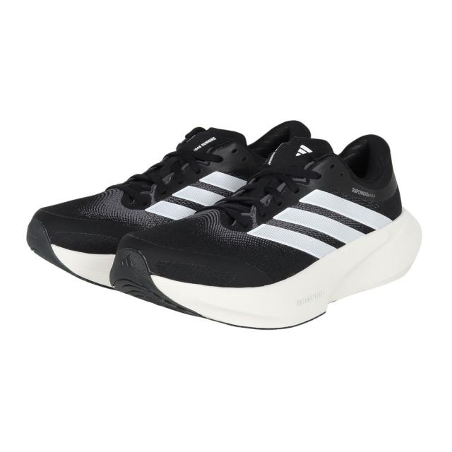 アディダス(adidas)ランニングシューズ ジョギングシューズ スーパーノヴァ ライズ 3 ワイド ブラック OMV76-J…