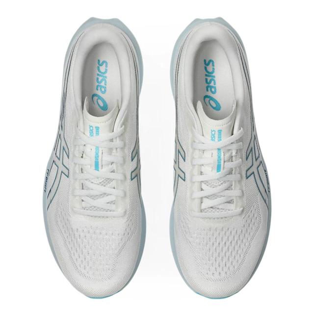 【ポイント10％！】アシックス(ASICS)ランニングシューズ ジョギングシューズ エボライド スピード 3 ワイド ホワイト ブルー 1011B…_1