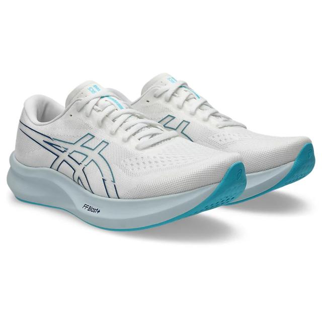 アシックス(ASICS)ランニングシューズ ジョギングシューズ エボライド スピード 3 ワイド ホワイト ブルー 1011B…
