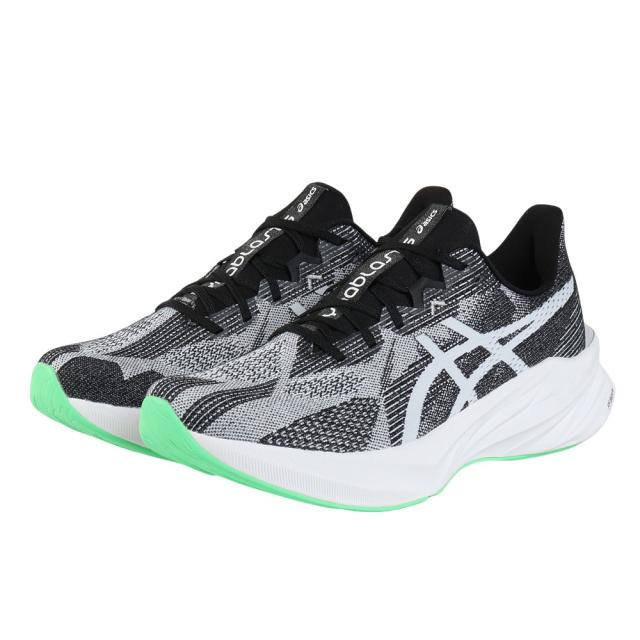 アシックス(ASICS)ランニングシューズ ジョギングシューズ ダイナブラスト 5 ブラック ホワイト 1011B983.00…
