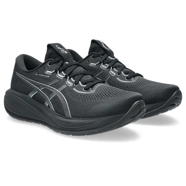 【ポイント10％！】アシックス(ASICS)ランニングシューズ ジョギングシューズ ゲル キュムラス 28 ブラック グレー 1011C143.0…