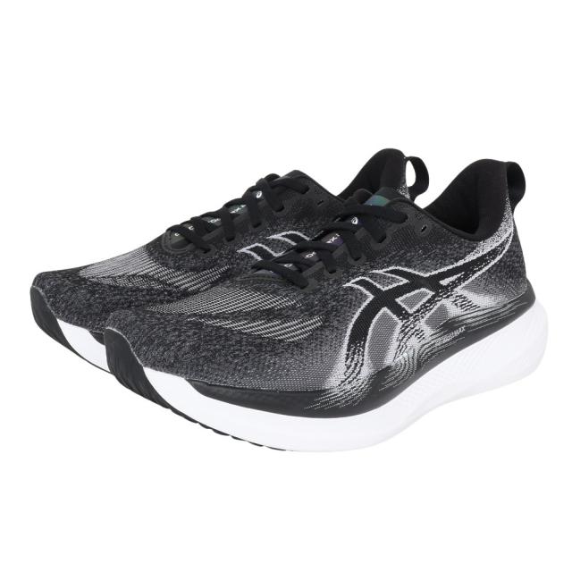 アシックス(ASICS)ランニングシューズ ジョギングシューズ グライドライド マックス 2 ワイド ブラック ホワイト 10…