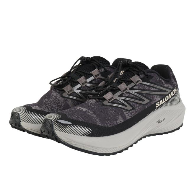 サロモン(SALOMON)ランニングシューズ ジョギングシューズ エアロ フロー グラベル ブラック L49255900 スポ…