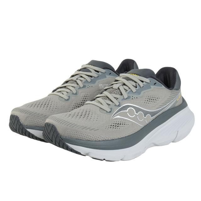 サッカニー(SAUCONY)ランニングシューズ ジョギングシューズ ガイド 19 グレー S101408-1005 DEBON…