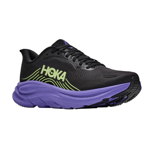 ホカ(HOKA)ランニングシューズ ジョギングシューズ クリフトン 11 ブラック パープル 1176572-BNNY (Me…