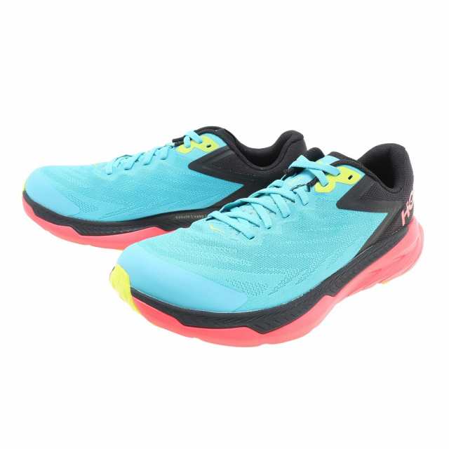 【ポイント10％！ 10/23 21:00〜22:59限定】ホカ(HOKA)ランニングシューズ ライトブルー ジナール レギュラー 1119399-SBBK スニーカー